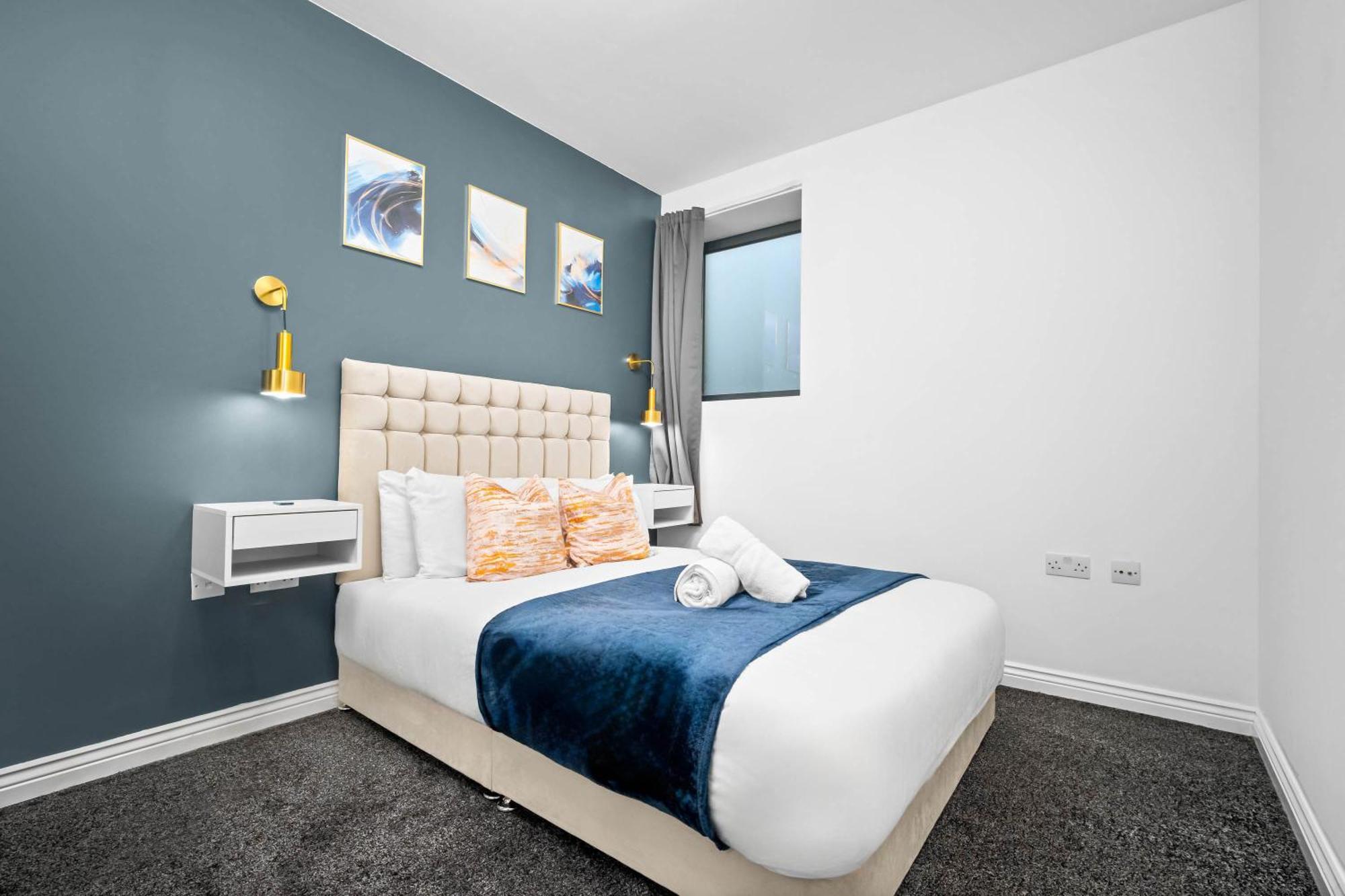 Luxury Two Bedroom Apartment - City Ceentre - Balcony - Jq - Netflix & Wifi - 11B Birmingham Ngoại thất bức ảnh